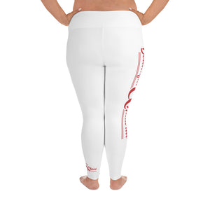B&N All-Over Print Plus Size Leggings