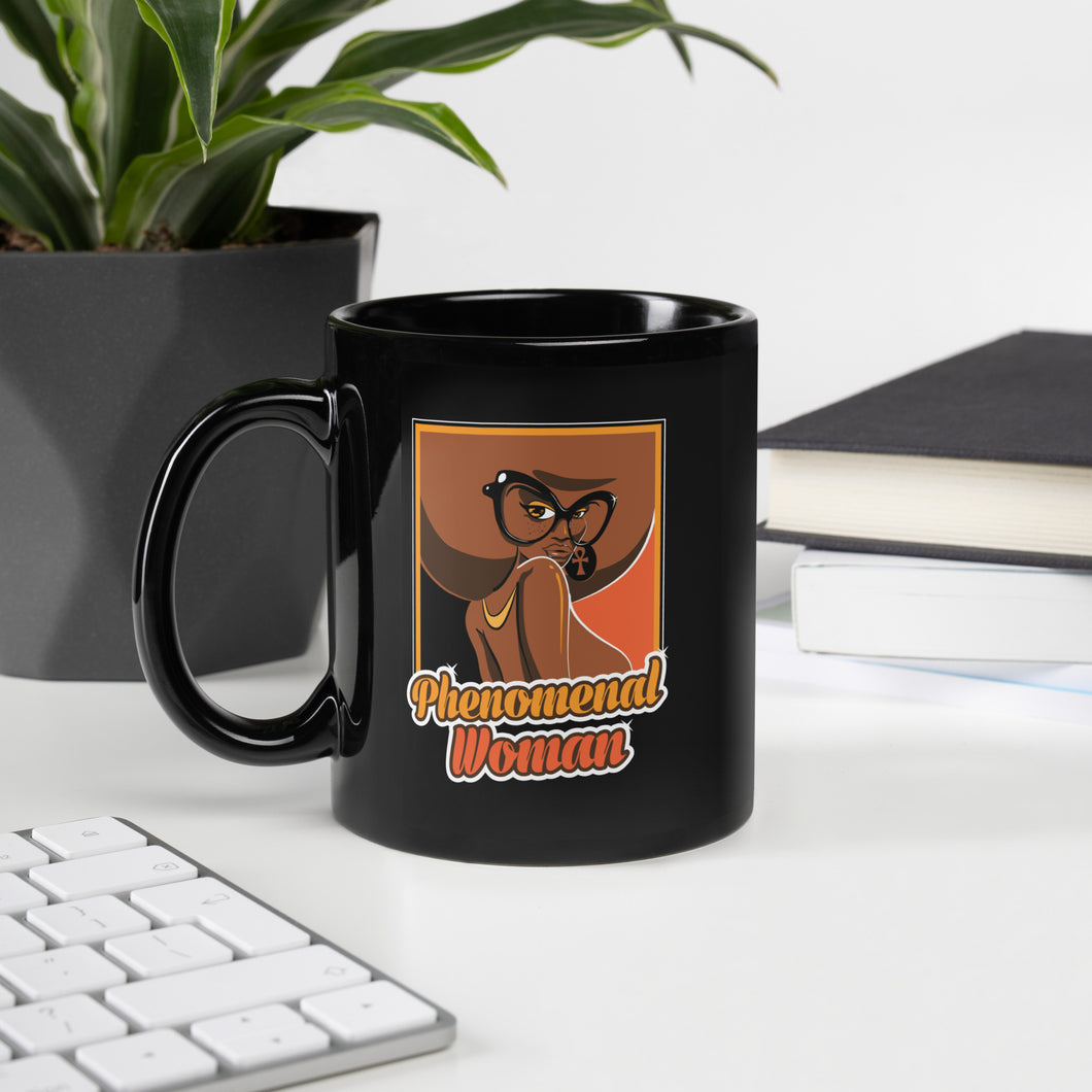 Phenomenal Woman Glossy Mug