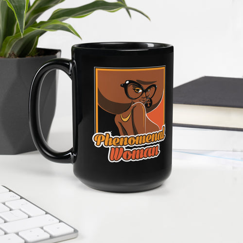 Phenomenal Woman Glossy Mug